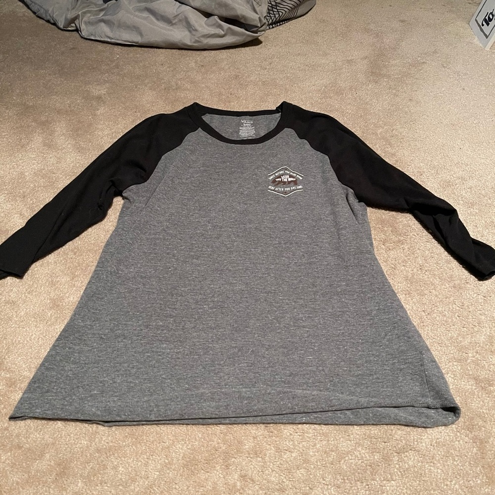 Vans 3/4 sleeve shirt